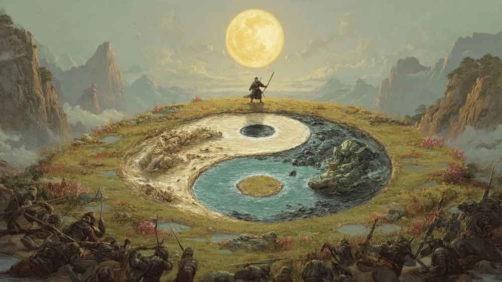 Yin-yang balance contrasted with domination and power fantasy in cultivation fiction