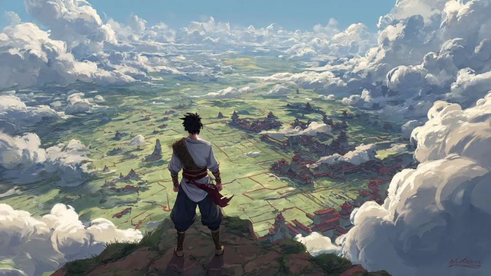 Yang Kai looked toward the horizon with a confident smile, the vast cultivation world stretching endlessly behind him