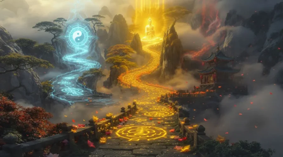 Blending of Taoism vs Buddhism, and Confucianism in modern xianxia novels