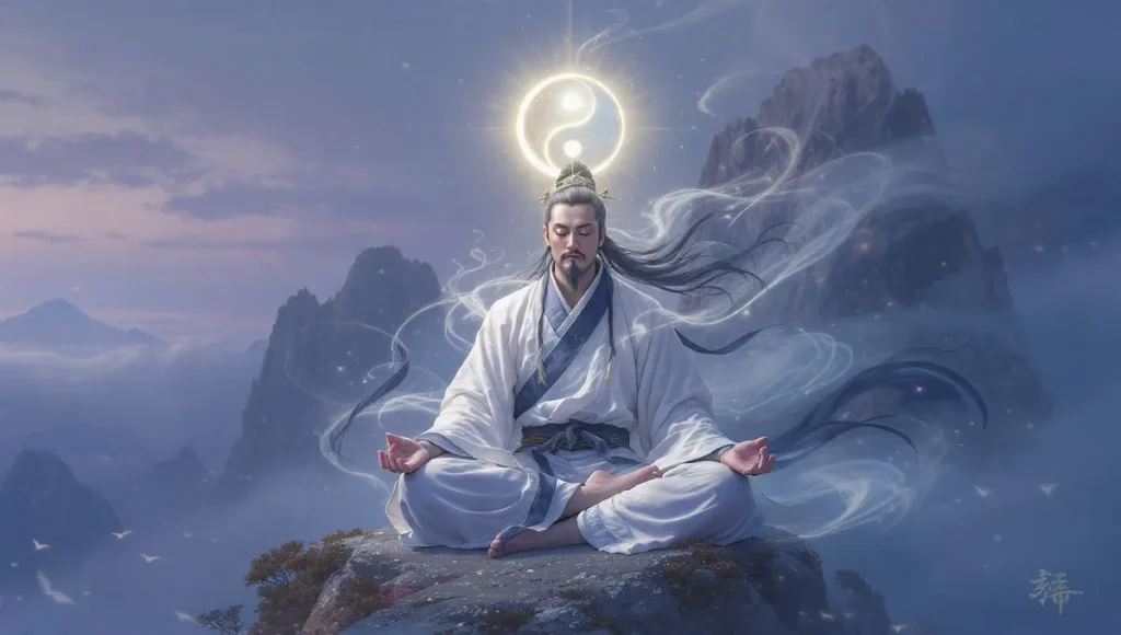 Taoist cultivation path emphasizing harmony with the Dao and natural laws