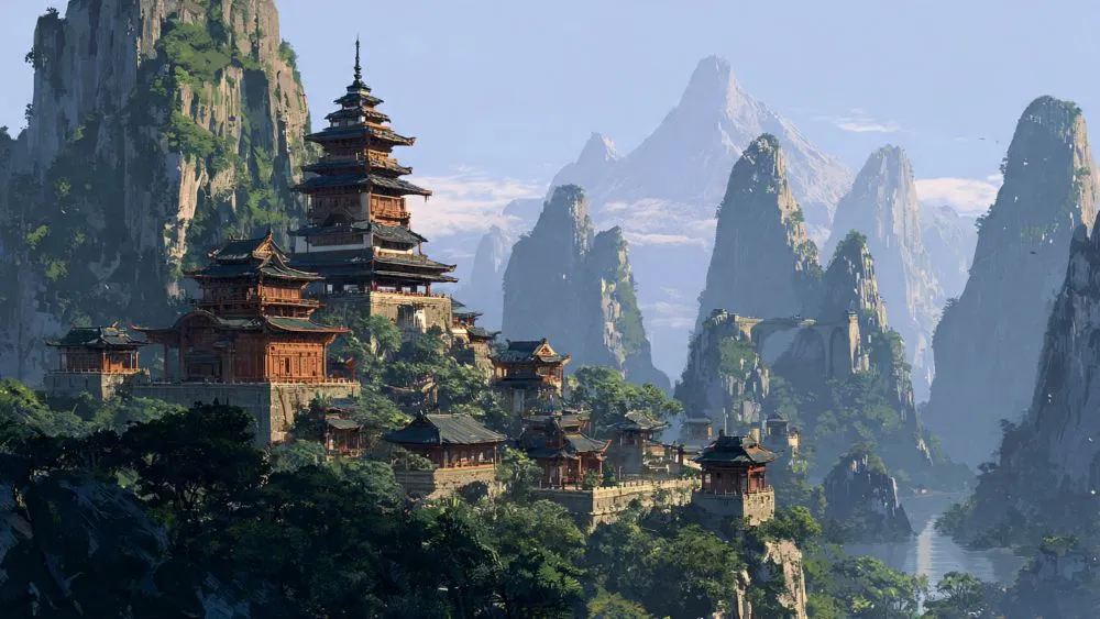 Xianxia world with sects and flying swords
