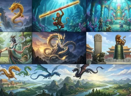 Eastern dragon legends that influenced modern fantasy storytelling.