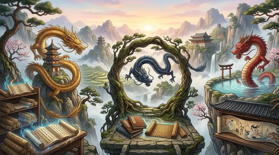 Facts about Eastern Dragons - Eastern dragons featured in unusual myths from East Asia.