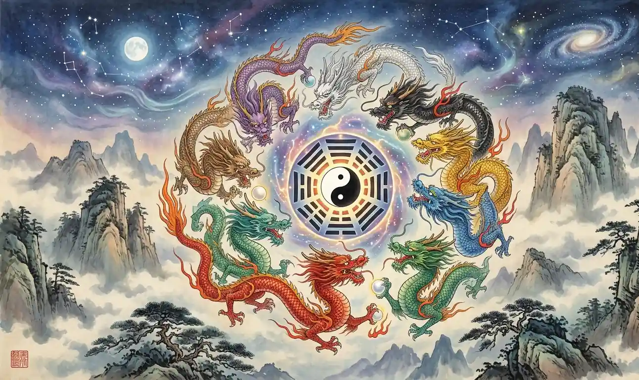 One Color Dragon Chinese Dragon Colors: 9 Shades & Their Sacred Meanings