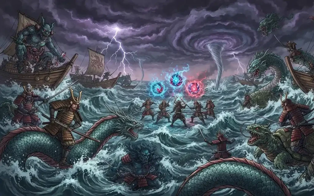 Mythic battle over the legendary Tide Jewels.