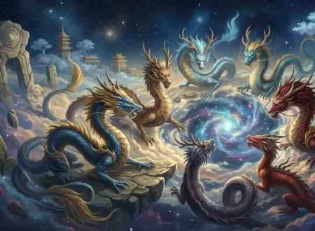 Rare Chinese dragon creatures from lesser-known Chinese legends.