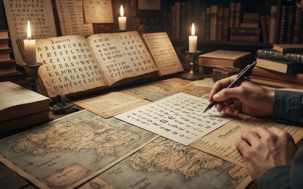 Linguist designing names for a fantasy world.