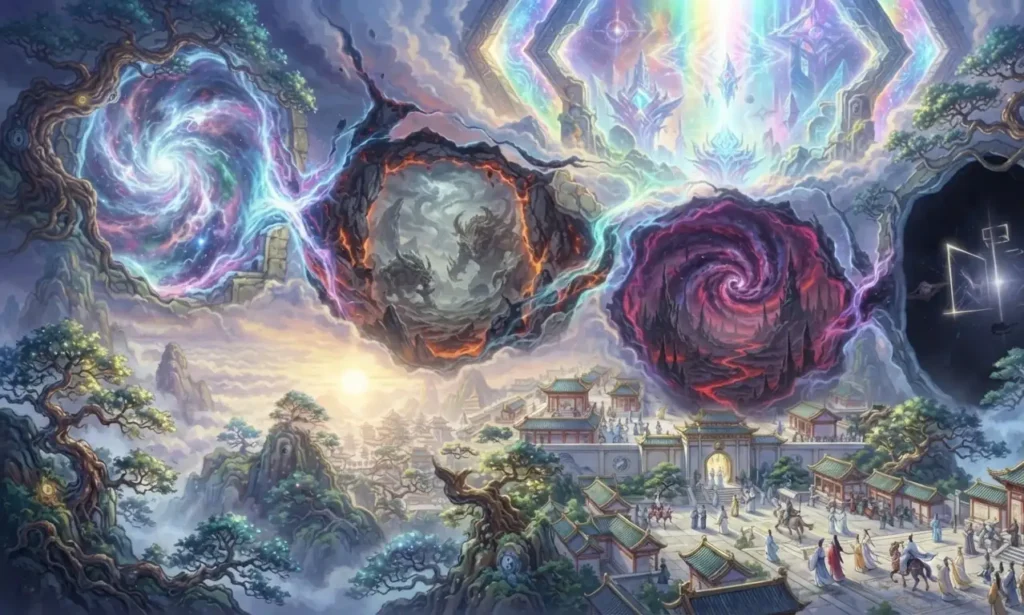 Additional fantasy realms beyond the traditional cultivation hierarchy.
