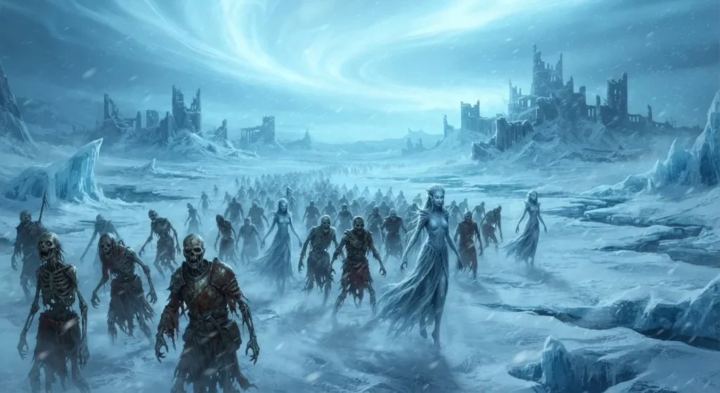 Wights and the Others from A Song of Ice and Fire.
