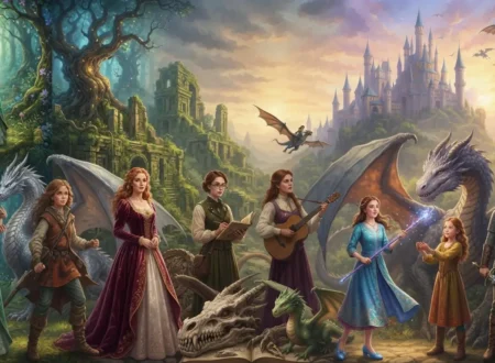 Female fantasy protagonists with dragons from best dragon books with female leads gather