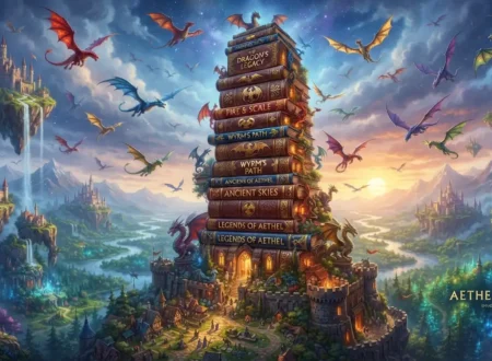 Collection of the best dragon book series stacked together