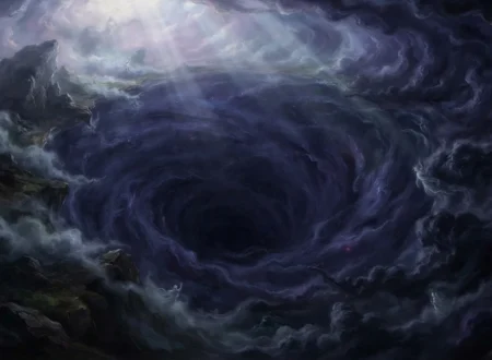 Primordial Chaos in Greek Mythology before the Greek gods emerged.