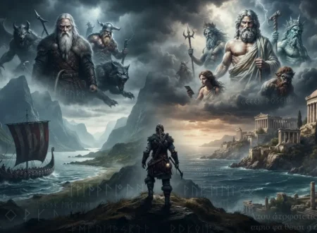 Norse & Greek mythology influencing dark fantasy.