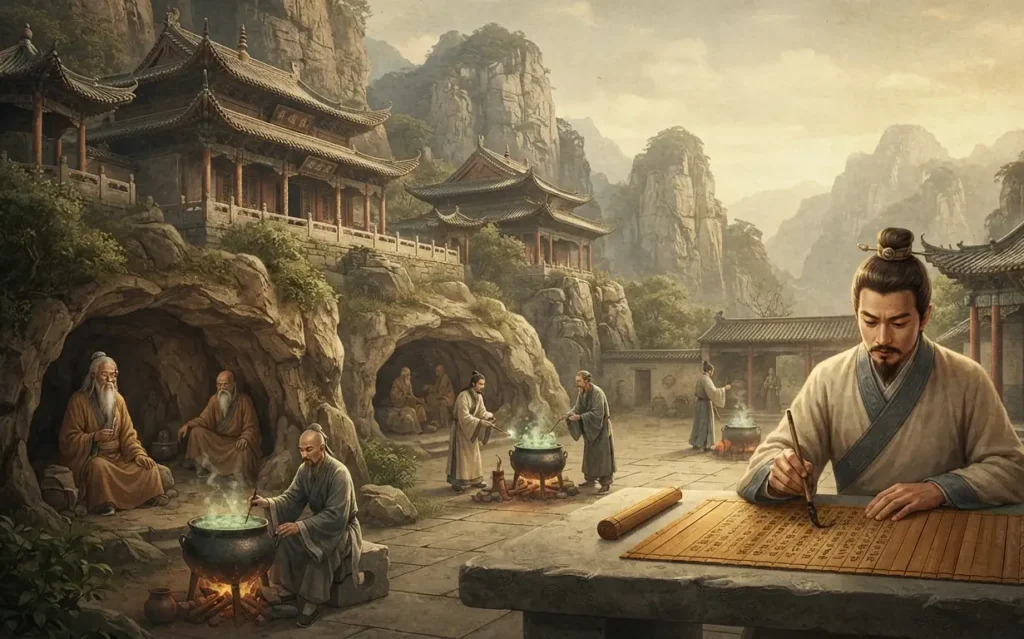 Historical roots of cultivation in Chinese religious traditions.