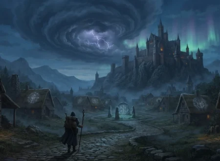 Dark fantasy creates dread without becoming pure horror.