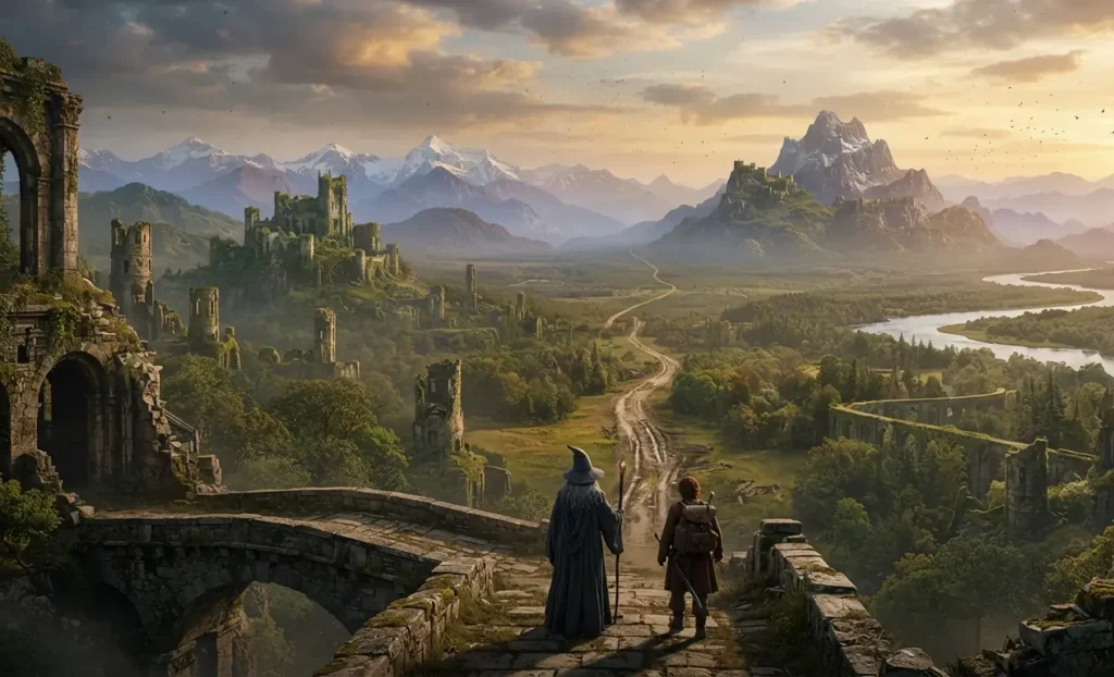 A fantasy world that feels larger than its central story.