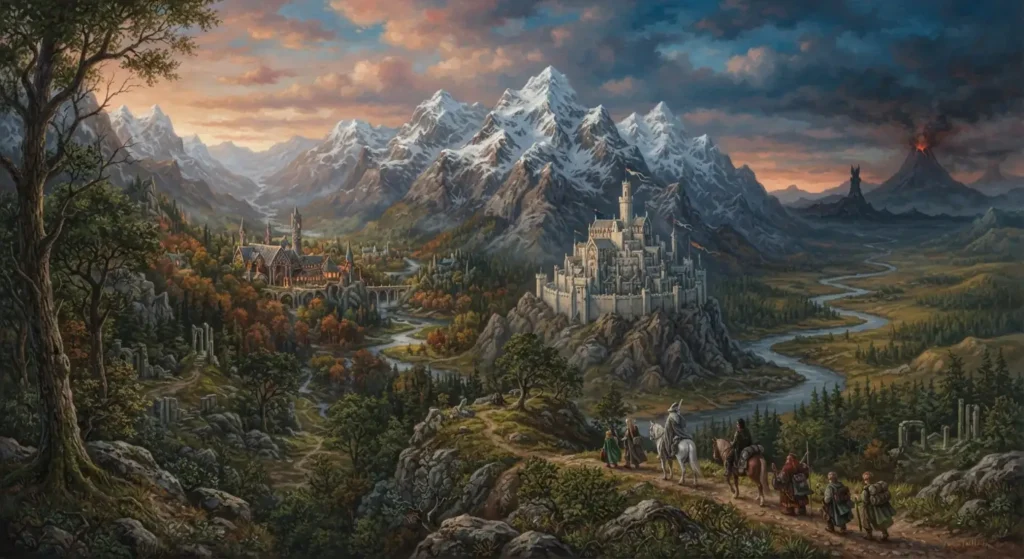 Tolkien's documented engagement with Germanic and Norse traditions.
