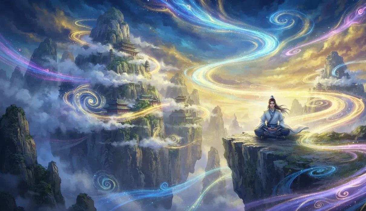 Cultivator beginning the path toward immortality in a xianxia world.