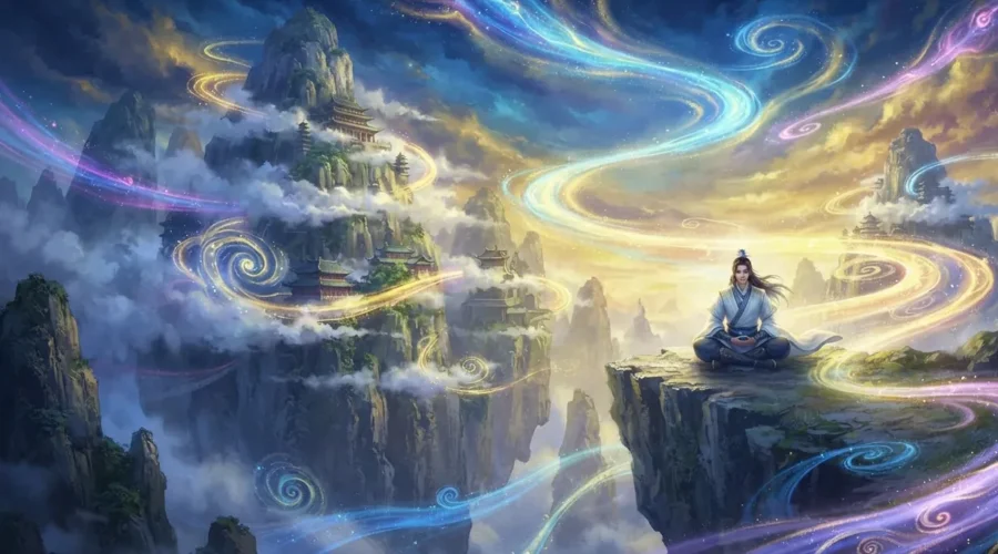 Cultivator beginning the path toward immortality in a xianxia world.