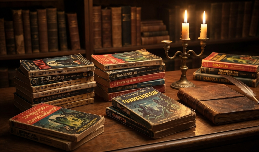 Historical development of the dark fantasy genre.