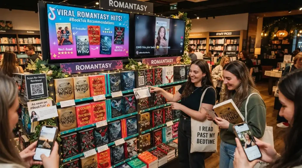Origins of the term romantasy.