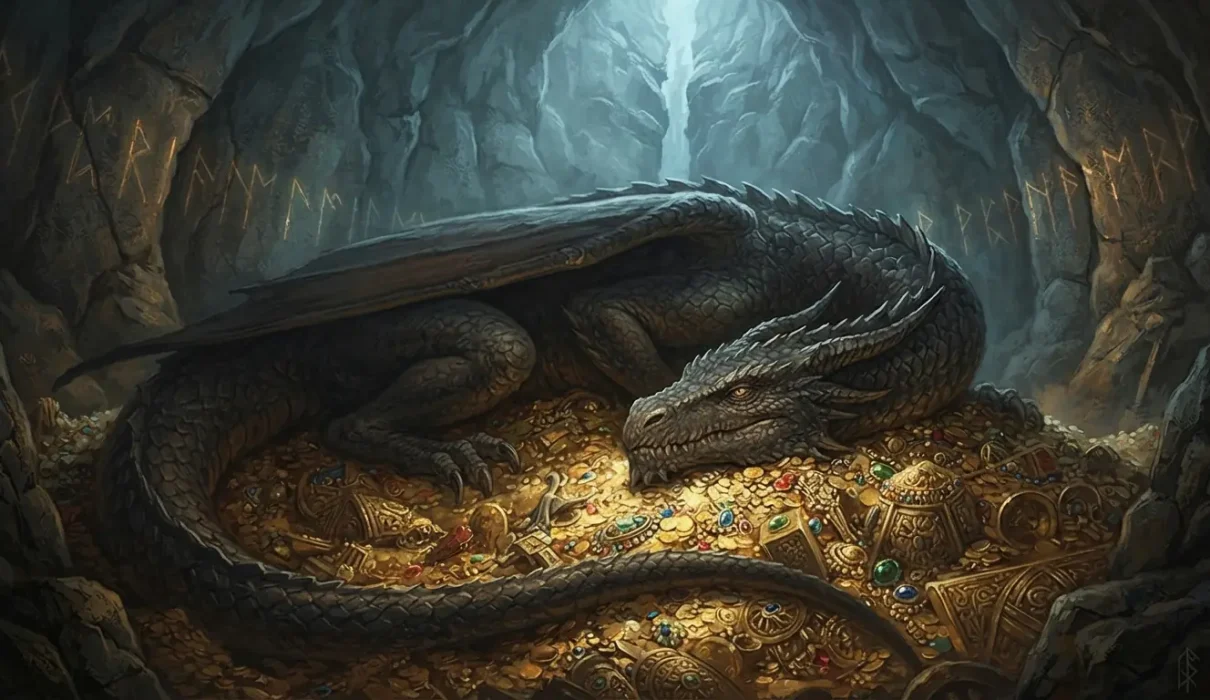 Fafnir is the reason why dragons hoard gold in fantasy.