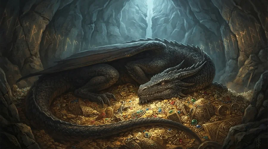 Fafnir is the reason why dragons hoard gold in fantasy.