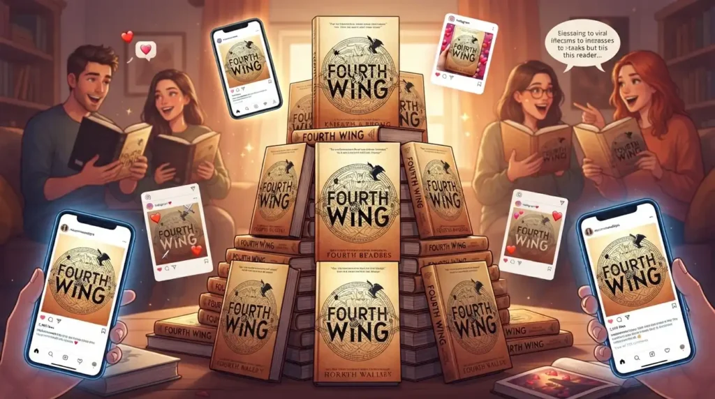 Fourth Wing's rise through modern book culture.