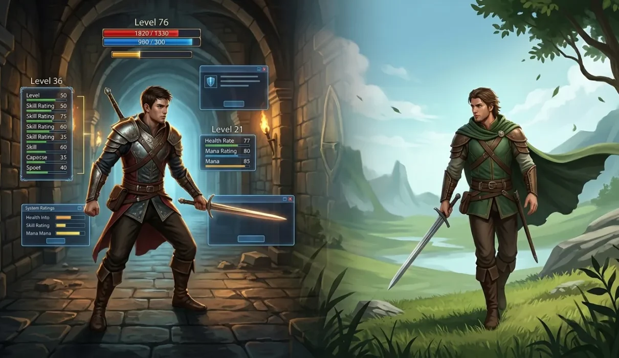 LitRPG and GameLit represented as overlapping fantasy categories