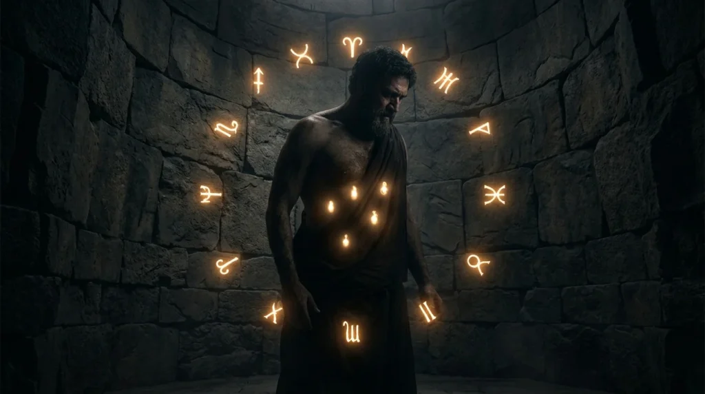 Cronus trapped by the consequences of trying to defeat prophecy