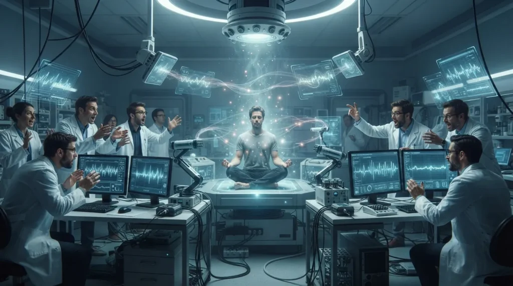 Scientists studying unexplained energy surrounding a cultivator