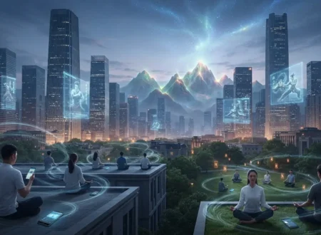 Modern city experiencing the sudden emergence of cultivation powers