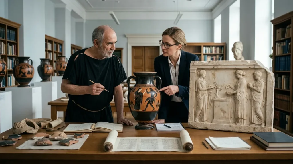 A scholar compares contrasting ancient depictions of Hera